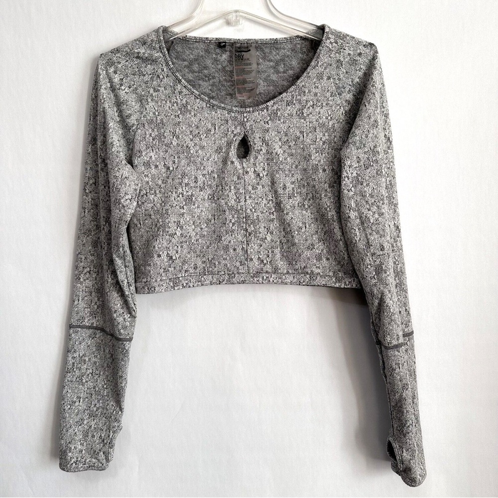 Gymshark Long Sleeve Crop Top 🩶